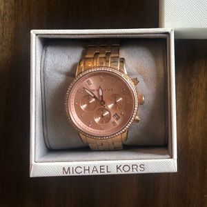 Michale Kors Rose Gold Watch